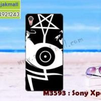 M3593-08 เคสยาง Sony Xperia L1 ลาย Black Eye 02