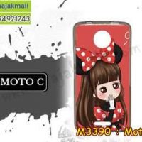 M3390-22 เคสยาง Moto C ลาย Nikibi