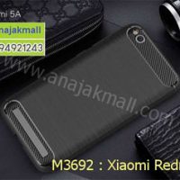 M3692-01 เคสยางกันกระแทก Xiaomi Redmi 5a สีดำ