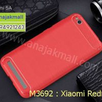 M3692-04 เคสยางกันกระแทก Xiaomi Redmi 5a สีแดง