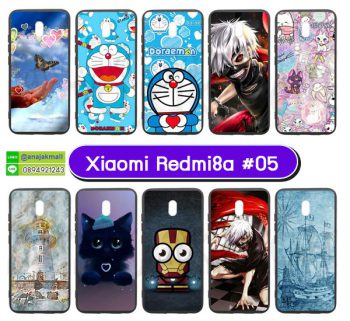 M5514-S05 เคส Xiaomi Redmi8a พิมพ์ลายการ์ตูน Set05 (เลือกลาย)