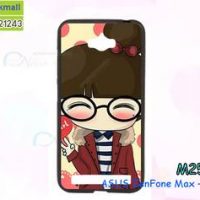 M2526-35 เคสยางดำ ASUS ZenFone Max (ZC550KL) ลาย Hi Girl