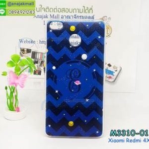 M3310-01 เคสแข็ง Xiaomi Redmi 4X ลาย Galaxy X30