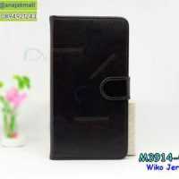M3914-02 เคสฝาพับไดอารี่ Wiko Jerry 3 สีดำ