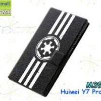 M3921-09 เคสฝาพับ Huawei Y7 Pro 2018 ลาย Black 02