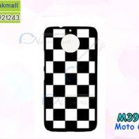 M3928-04 เคสแข็งดำ Moto G5s Plus ลาย Square X01