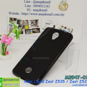 M3947-01 เคสยาง Acer Liquid Zest Z525 / Z528 สีดำ