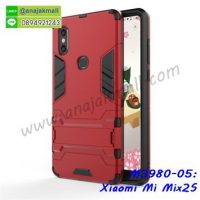 M3980-05 เคสโรบอท Xiaomi Mi Mix2s กันกระแทก สีแดง