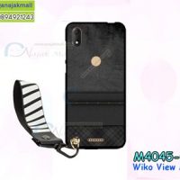 M4045-03 เคสยาง Wiko View Max ลาย BX02 พร้อมสายคล้องมือ