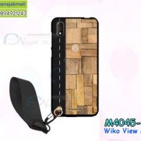 M4045-04 เคสยาง Wiko View Max ลาย BX03 พร้อมสายคล้องมือ