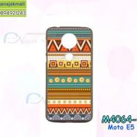 M4064-03 เคสยาง Moto E5 Plus ลาย Graphic II