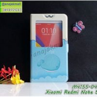 M4155-04 เคสโชว์เบอร์ Xiaomi Redmi Note5a ลายปลาวาฬ
