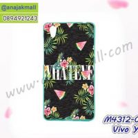 M4312-03 เคสยาง Vivo Y51 ลาย Flower X01