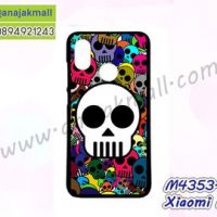 M4353-04 เคสยาง Xiaomi Mi8 ลาย Muti-Skull 03