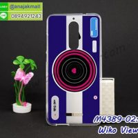 M4389-02 เคสยาง Wiko View ลาย Blue Camera