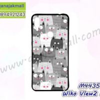 M4435-02 เคสยาง Wiko View2 Plus ลาย Cat Z01