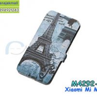 M4292-10 เคสฝาพับ Xiaomi Mi Max3 ลายหอไอเฟล T01