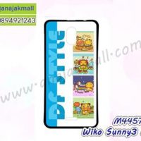 M4457-01 เคสยาง Wiko Sunny3 Plus ลาย Blue DF Style