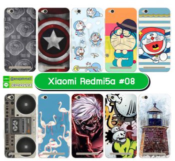 M3700-S08 เคส Xiaomi Redmi5a ลายการ์ตูน Set08 (เลือกลาย)