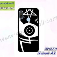 M4559-03 เคสยาง Xiaomi Mi A2 Lite ลาย Black Eye 02