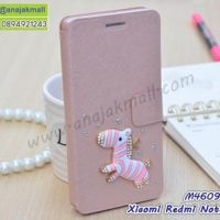 M4609-11 เคสฝาพับ Xiaomi Redmi Note5a แต่งคริสตัลลาย Zebra II