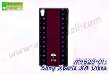 M4620-01 เคสแข็งดำ Sony Xperia XA Ultra ลาย Ayia01