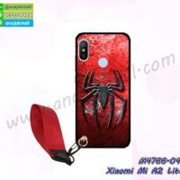 M4766-04 เคสยาง Xiaomi Mi A2 Lite ลาย Spider X11 พร้อมสายคล้องมือ