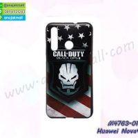 M4763-01 เคสยาง Huawei Nova4 ลาย Black OPS