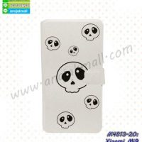 M4813-20 เคสฝาพับ Xiaomi Mi9 ลาย Skull Z01