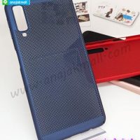 M4838-02 เคสระบายความร้อน Samsung Galaxy A7-2018 สีน้ำเงิน