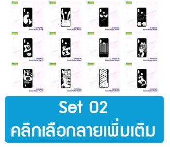 M4925-L02 เคสแข็งดำ Xiaomi Redmi Note5 ลายการ์ตูน (เลือกลาย)