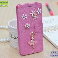 M4931-04 เคสฝาพับ Xiaomi Mi9 แต่งคริสตัลลาย Ballet I