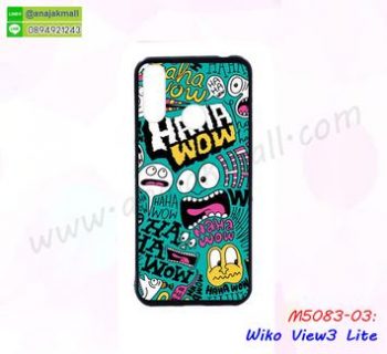 M5083-03 เคสพิมพ์ลาย Wiko View3lite ลาย Wow X02