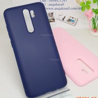 M5224-02 เคสยางนิ่ม Xiaomi Redmi Note8 Pro สีน้ำเงิน