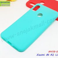 M4118-03 เคสยางนิ่ม Xiaomi A2 Lite สีเขียวมินท์