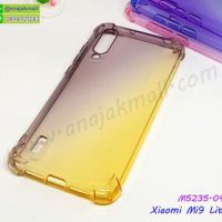 M5235-04 เคสยางกันกระแทก Xiaomi Mi9 lite สีดำ-เหลือง