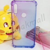 M5317-01 เคสยางกันกระแทก Huawei Y9 Prime 2019 สีม่วง-น้ำเงิน