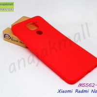 M5562-02 เคส Xiaomi Redmi Note9 ยางนิ่ม สีแดง