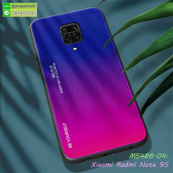 M5486-04 เคสขอบยางอะคริลิค Xiaomi Redmi Note9S / Note9 Pro Type D