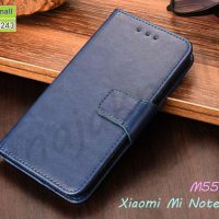 M5560-05 เคสฝาพับ Xiaomi Mi Note10 Lite สีน้ำเงิน