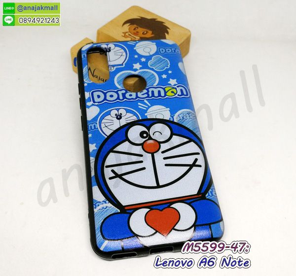 M5599-47 เคส Lenovo A6 Note ลาย Dramong73 กรอบยางเลโนโว a6note ลายการ์ตูน