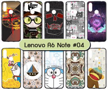 M5599-S04 เคส Lenovo A6 Note พิมพ์ลายการ์ตูน Set04 (เลือกลาย)