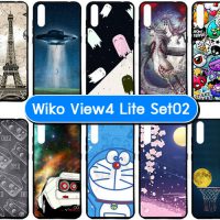 M5537-S02 เคส Wiko View 4 Lite พิมพ์ลายการ์ตูน Set02 (เลือกลาย)