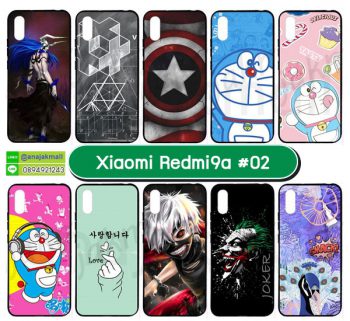 M5689-S02 เคส Xiaomi Redmi9a พิมพ์ลายการตูน Set02 (เลือกลาย)