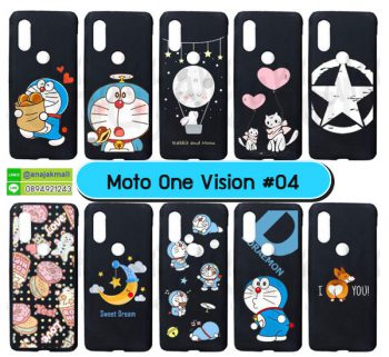 M5315-S04 เคส Moto One Vision พิมพ์ลายการ์ตูน Set04 (เลือกลาย)