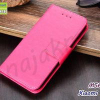 M5641-06 เคสฝาพับ Xiaomi Redmi9 สีชมพูเข้ม