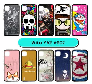 M5985-S02 เคสยาง Wiko Y62 พิมพ์ลายการ์ตูน Set02 (เลือกลาย)