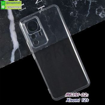 M6391-02 เคส xiaomi 12t ยางนิ่ม สีใส
