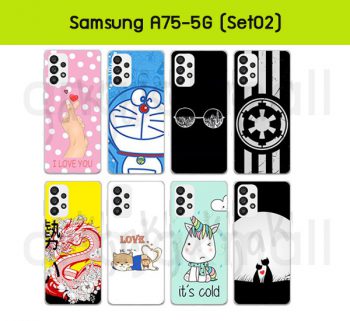 M6490-S02 เคส samsung a73 (5G) พิมพ์ลายการ์ตูน Set02 (เลือกลาย)