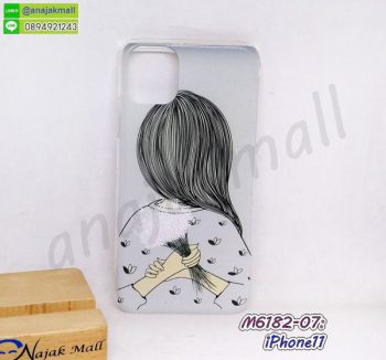 M6182-07 เคส iPhone11 ลาย Bwo02 กรอบพลาสติกไอโฟน11 พิมพ์ลายการ์ตูน